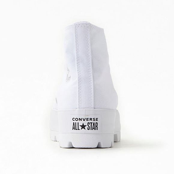 White High Top Converse All Star High Lugged 6.5 - Picture 3 of 9